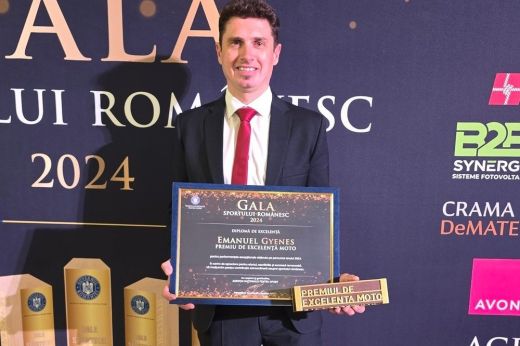 Kiválósági díjat vehetett át Gyenes Emanuel „Mani“ az országos sportgálán - Videó