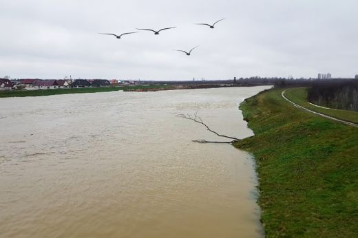 Elsőfokú árvízvédelmi készültséget rendeltek el Szatmár és Máramaros  megyei folyókra