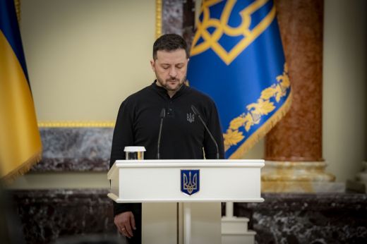 Az ukrán elnök feltétellel kész Vlagyimir Putyinnal tárgyalni