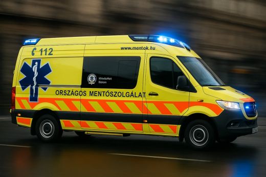 Nemzetközi mentés a petei határátkelőnél. Dr. Zacher Gábor is részt vett az életmentésben