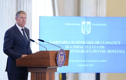 Iohannis: a klímaváltozás elleni hatékony küzdelem nem lehet egy magányos harc