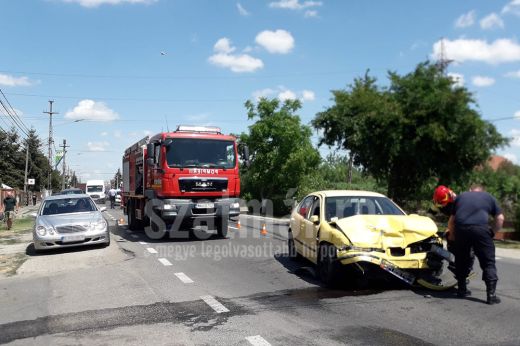 Közlekedési baleset történt a Lucian Blaga sugárúton