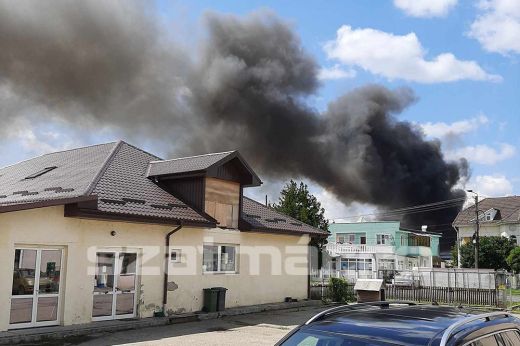 Tűz ütött ki egy szatmári autófényező műhelyben - FRISSÍTVE