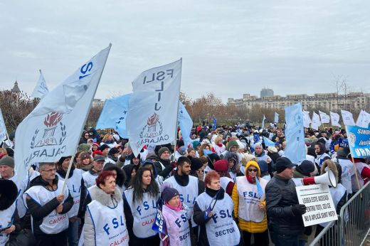A FSLI és a Spiru Haret folytatja a tiltakozó akciókat