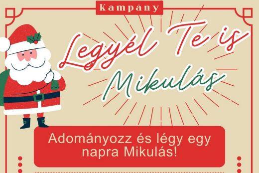 Legyél Te is Mikulás – adománygyűjtés a Maurer Alapítványnál