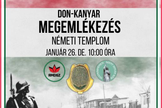 Vasárnap emlékeznek meg a doni katasztrófáról a Németi református templomban
