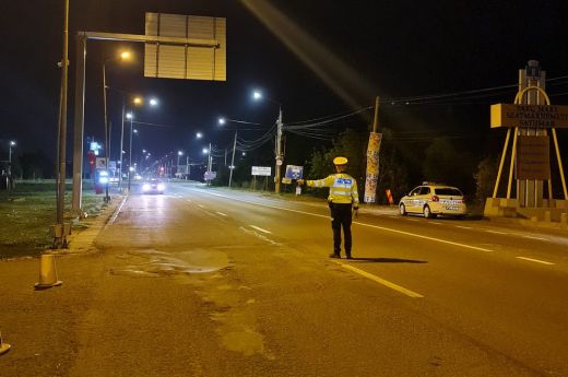 Egyetlen éjszaka alatt több mint 850 drogtesztet végeztek a Szatmár megyei közlekedési rendőrök