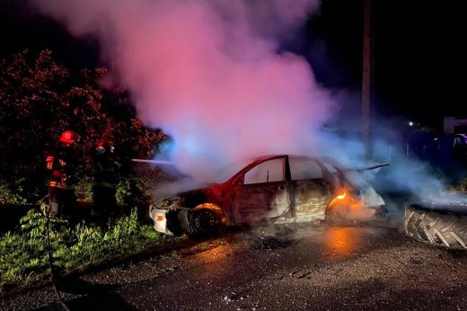 Vámfalui gyújtogatás: a rendőrség őrizetbe vette a gyanúsítottat - KÉPEK