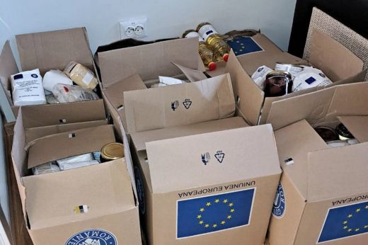 Szatmárnémetibe is megérkeztek az élelmiszercsomagok
