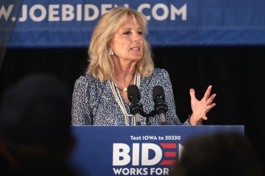 A First Lady utalást tett Joe Biden újraindulására