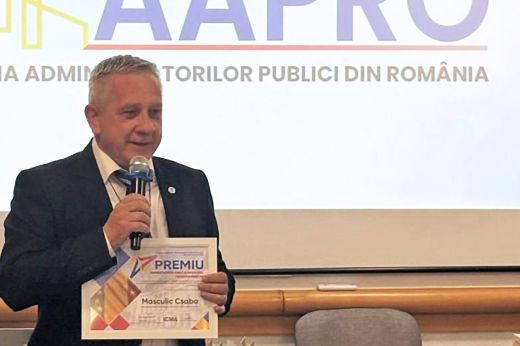 Maskulik Csaba lett az év városmenedzsere!