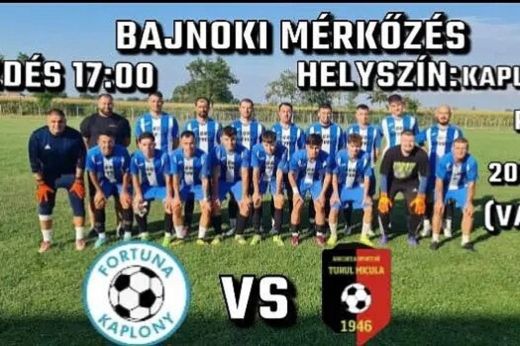 Hajrá, Fortuna! Az első hazai mérkőzését tartja vasárnap a kaplonyi Fortuna labdarúgócsapat