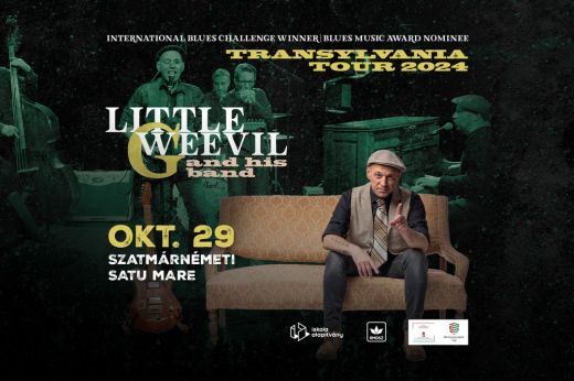 Az utolsó ingyenes jegyeket szerezhetik be a holnapi Little G Weevil koncertre