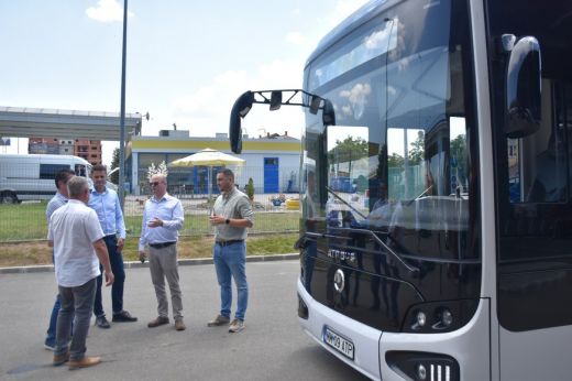 Elektromos buszokat tesztelnek Szatmárnémetiben