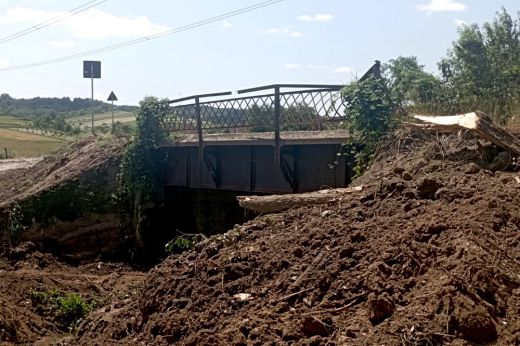 Alsóberekszó: 1,7 millió lejből újítják fel a hidat