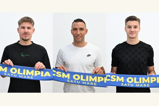 Pintér, Magyari és Popșa az Olimpia VSK játékosai