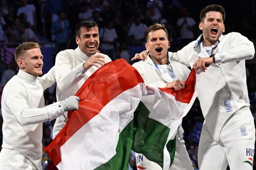 Párizs 2024 - Ötvenkét év után magyar csapatarany férfi párbajtőrben