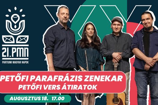 Petőfi és a popzene fúziója – zenei kuriózum a 21. PMN-en!