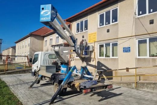 Kaplony. Megújul a rendelő, zajlanak a munkálatok