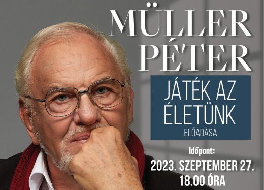 Müller Péter előadást tart Szatmárnémetiben