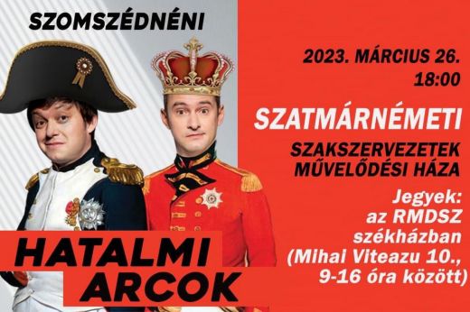 Ne feledd: vasárnap Szatmárnémetiben lép színpadra a Szomszédnéni Produkciós Iroda