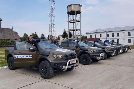 A Szatmár megyei határrendészek is kaptak egy Raptor terepjárót