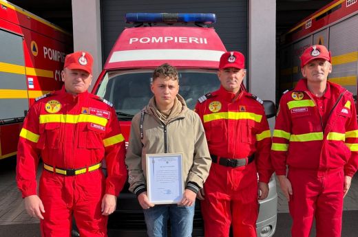 Életet mentett a mindössze tizennégy éves Szatmár megyei fiú