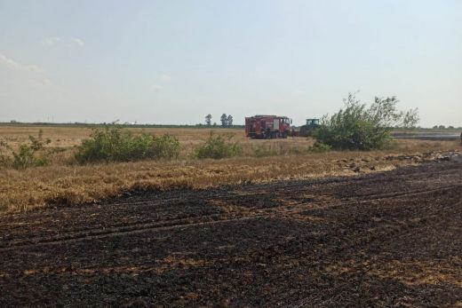 Gilvácsi tűz: több mint 30 tűzoltó dolgozott a lángok megfékezésén