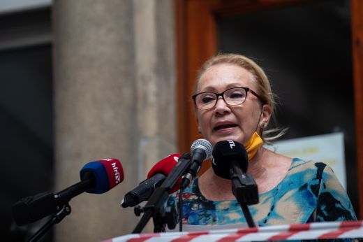 Udvaros Dorottya a Nemzeti Színházában történt balesetről: „A belső vizsgálat egy látszatesemény volt”