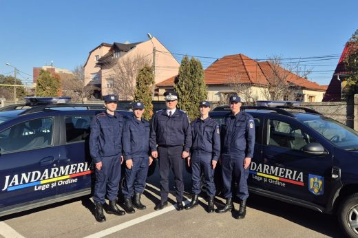 Négy fiatal csendőrtanuló kezdte meg gyakorlati képzését a Szatmár megyei egységnél