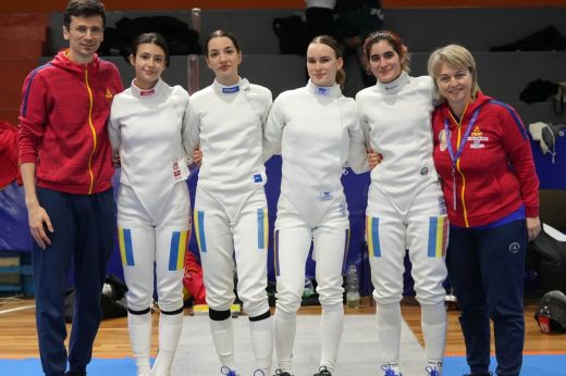 Közel egy Európai-bajnoki sikerhez a román női juniur párbajtőrvívó-válogatott