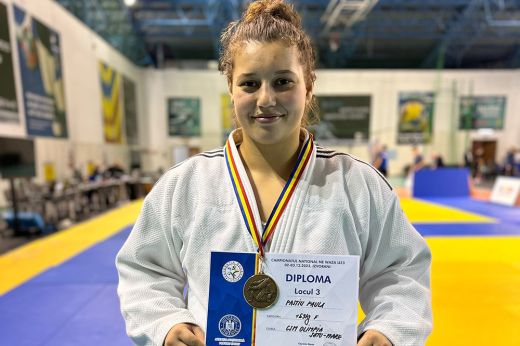 Bronzérmet szerzett az U23-as földharc-bajnokságon Paula Paștiu