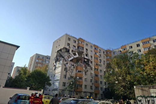 Halálos áldozatot követelő robbanás történt egy bukaresti tömbházban