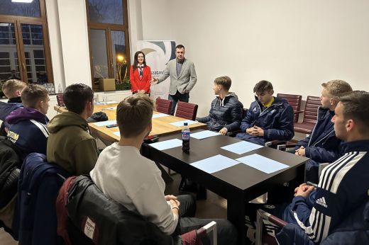 Mentális edzés is segíti a Partium Labdarúgó Akadémia focistáinak felkészülését