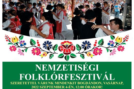 Ne feledje, vasárnap rendezik az idei bogdándi Nemzetiségi Folklórfesztivált!