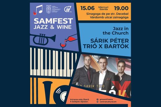 Sárik Péter Trió X Bartók a Zsinagógában