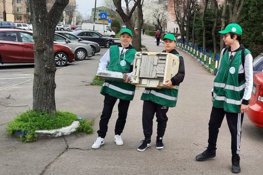 A példás összefogás eredményeként, 42 tonna e-hulladék gyűlt össze idén Szatmár megyében