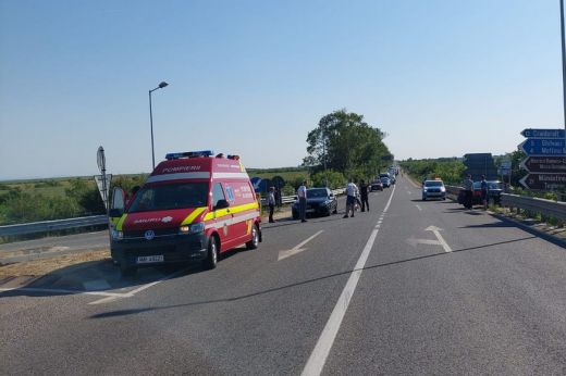 Közlekedési baleset Sándormajor és Kismajtény között: zajlik a mentés - KÉPEK