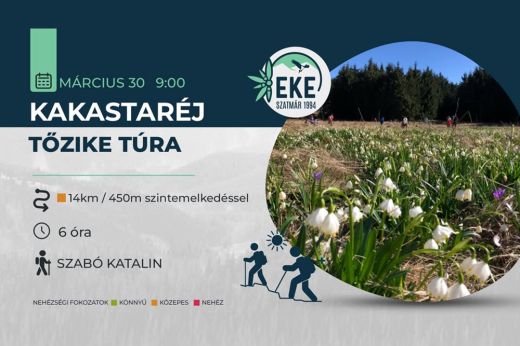 Tavaszi kirándulásra hív az EKE - Irány a Kakastaréj