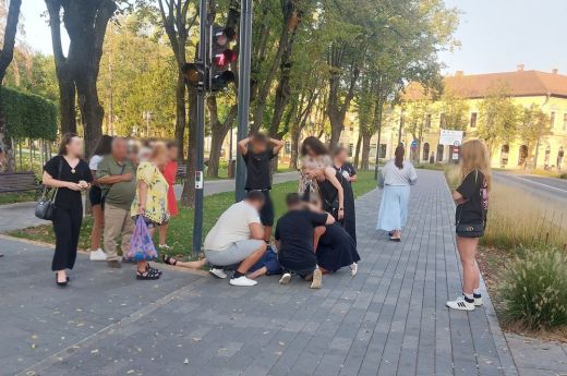 E-rollerező tinédzser sodort el egy idős asszonyt Szatmárnémetiben. A rendőrség vizsgálatot indított