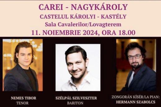 Opera és operett gála Nagykárolyban – különleges élmény diákoknak és felnőtteknek egyaránt