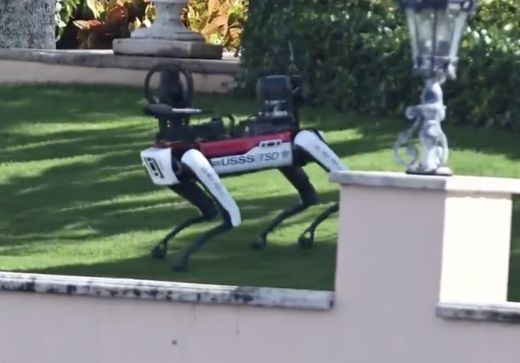 Spot, a robotkutya: Trump új biztonsági őre