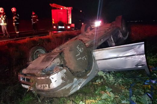 Ittas volt az Apa és Aranyosmeggyes között fejreállt autó sofőrje