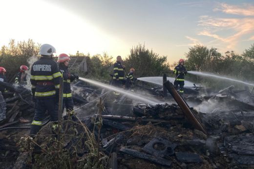 Leégett egy csűr Papbikón. Már azt is tudni, mi okozta a tüzet