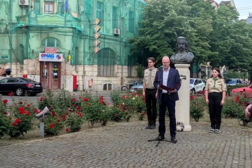 Rákóczi-szabadságharc: főhajtással és koszorúzással emlékeztek Szatmárnémetiben