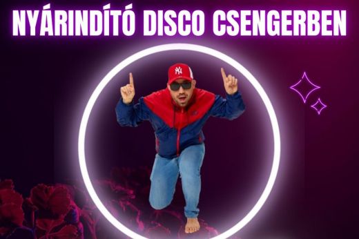 Nyárindító Disco Csengerben – DR BRS és DJ PéGé pörgetik be a szezont!
