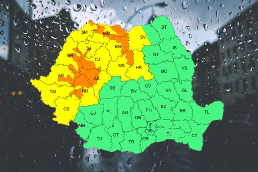 Csapadékra figyelmeztető másod- és elsőfokú riasztásokat adott ki az ANM