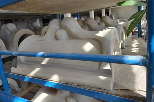 Már készülnek a Pannónia Szálló hiányzó cserepei a neves magyarországi porcelánmanufaktúrában