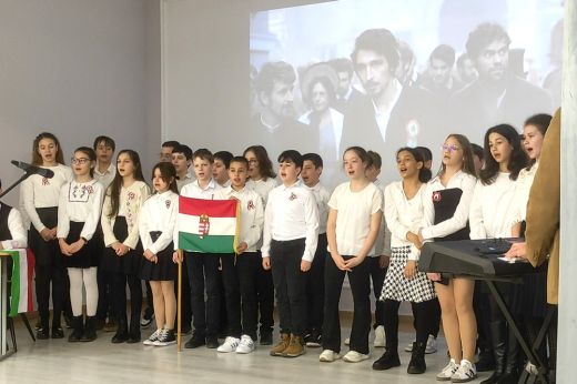 A Rákóczi Ferenc Általános Iskola diákjai is megemlékeztek a szabadságharc hőseiről - VIDEÓ