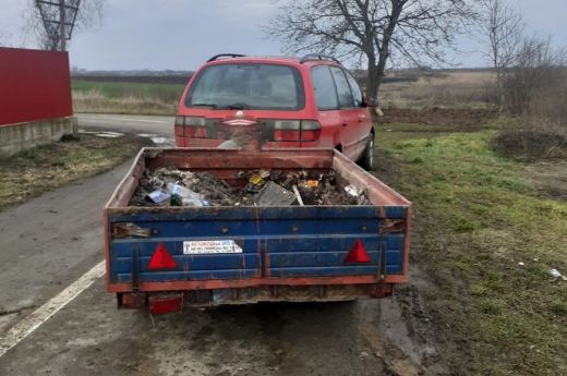 Két gépjárművet is lefoglaltak illegális hulladéklerakás miatt